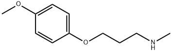 3-(4-甲氧基苯氧基)-N-甲基丙-1-胺,303104-76-9,结构式