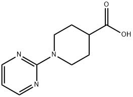 1-(嘧啶-2-基)哌啶-4-甲酸,303144-44-7,结构式