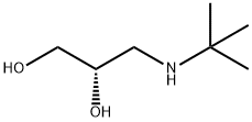 S-(-)-3-叔丁胺基-1,2-丙二醇,30315-46-9,结构式