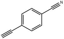 4-Ethynylbenzonitrile Struktur