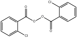 过氧二(2-氯苯甲酰) 结构式
