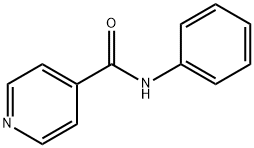 异烟酰苯胺, 3034-31-9, 结构式