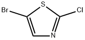 5-ブロモ-2-クロロチアゾール 化学構造式