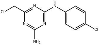 30355-61-4 6-(CHLOROMETHYL)-N-(4-CHLOROPHENYL)-1,3,5-TRIAZINE-2,4-DIAMINE