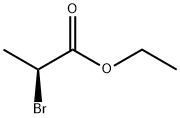Propanoic acid, 2-broMo-, ethyl ester, (2S)- Struktur