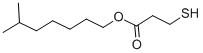 3-巯基丙酸异辛酯,30374-01-7,结构式
