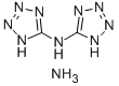 BIS(1H-TETRAZOLYL)AMINE AMMONIUM SALT Structure