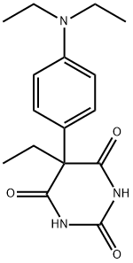 3038-25-3 5-[4-(diethylamino)phenyl]-5-ethylbarbituric acid 