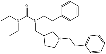 30380-59-7 1,1-Diethyl-3-phenethyl-3-[(1-phenethyl-3-pyrrolidinyl)methyl]urea