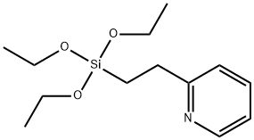 Triethoxy[2-(2-pyridyl)ethyl]silane Structure