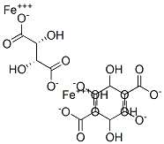 [R-(R*,R*)]-tartaric, acid iron(3+) salt 结构式