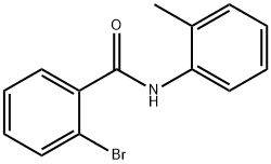 N-(2-甲基苯基)-2-溴苯甲酰胺, 303991-47-1, 结构式