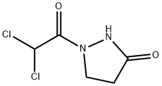 3-Pyrazolidinone, 1-(dichloroacetyl)- (9CI) 结构式