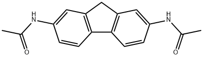 二乙酰氨基芴,304-28-9,结构式