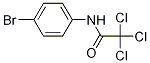 AcetaMide, N-(4-broMophenyl)-2,2,2-trichloro-,30403-31-7,结构式