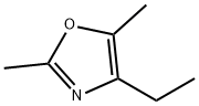 4-ethyl-2,5-dimethyloxazole Struktur