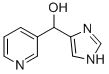 3-Pyridinemethanol,  -alpha--1H-imidazol-4-yl-  (9CI) Structure