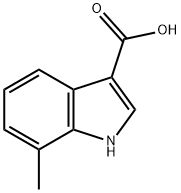 7-甲基吲哚-3-甲酸,30448-16-9,结构式