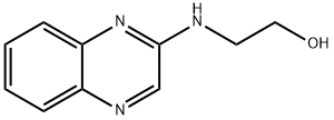 Ethanol, 2-(2-quinoxalinylamino)- (8CI) Structure