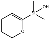 (3,4-Dihydro-2H-pyran-6-yl)dimethylsilanol, 97% Structure