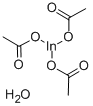 INDIUM(III) ACETATE HYDRATE Struktur