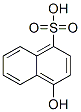 4-ヒドロキシ-1-ナフタレンスルホン酸 ナトリウム塩 水和物 化学構造式