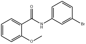 N-(3-bromophenyl)-2-methoxybenzamide Structure