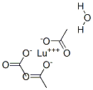 LUTETIUM(III) ACETATE HYDRATE  99.9% Struktur