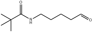 Propanamide,  2,2-dimethyl-N-(5-oxopentyl)- Struktur