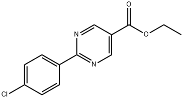 2-(4-클로로-페닐)-피리미딘-5-카르복실산에틸에스테르