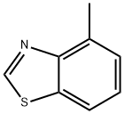 4-メチルベンゾチアゾール 化学構造式