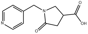 304859-15-2 5-オキソ-1-(ピリジン-4-イルメチル)ピロリジン-3-カルボン酸