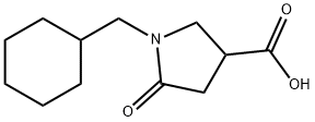 1-Cyclohexylmethyl-5-oxo-pyrrolidine-3-carboxylic acid