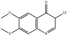 4(3H)-Quinolinone,  3-chloro-6,7-dimethoxy- Struktur