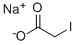 ヨード酢酸ナトリウム 化学構造式