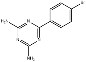 6-(4-BROMOPHENYL)-1,3,5-TRIAZINE-2,4-DIAMINE Structure