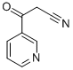 3-OXO-3-(3-PYRIDINYL)PROPANENITRILE Structure