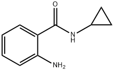 2-氨基-N-环丙基苯甲酰胺,30510-67-9,结构式