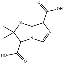 3053-88-1 2,3,7,7a-Tetrahydro-2,2-dimethylimidazo[5,1-b]thiazole-3,7-dicarboxylic acid