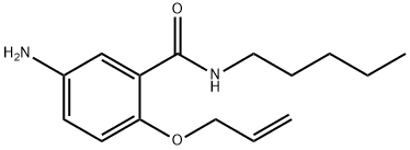 2-(Allyloxy)-5-amino-N-pentylbenzamide,30533-68-7,结构式