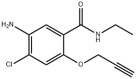 5-Amino-4-chloro-N-ethyl-2-(2-propynyloxy)benzamide|