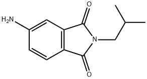 5-アミノ-2-イソブチル-1H-イソインドール-1,3(2H)-ジオン 化学構造式