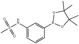 3-METHANESULFONYLAMINOPHENYLBORONIC ACID, PINACOL ESTER