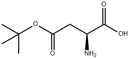 L-天门冬氨酸-4-叔丁基酯 结构式