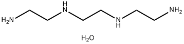 トリエチレンテトラミン 水和物 化学構造式