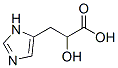 2-hydroxy-3-(3H-imidazol-4-yl)propanoic acid Structure
