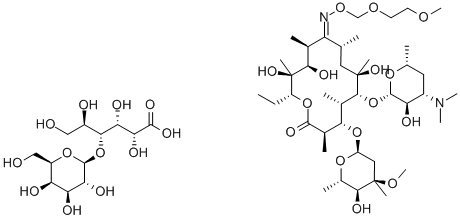 ROXITHROMYCIN LACTOBIONATE Struktur