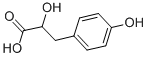 3-(4-羟基苯基)乳酸,306-23-0,结构式