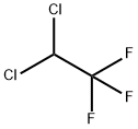 2,2-ジクロロ-1,1,1-トリフルオロエタン 化学構造式