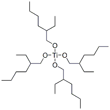TETRAKIS(2-ETHYLHEXYL) ORTHOTITANATE Structure